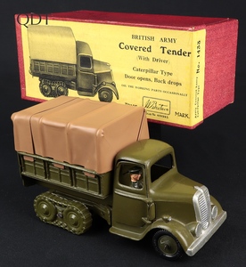 Britains models 1433 covered tender caterpillar gg414 front