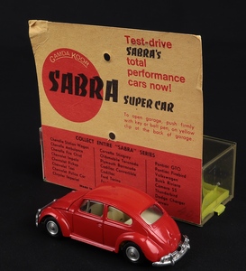 Sabra models 8117 volkswagen gg420 back