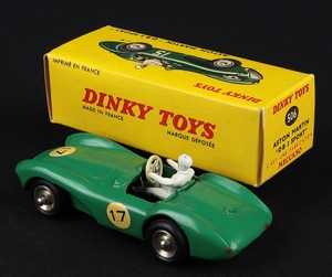 French dinky toys 506 aston martin db3 sport gg468 back