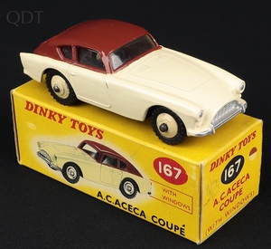 Dinky toys 167 a.c. aceca gg483 front