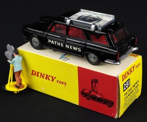 Dinky toys 281 pathe news camera car gg528 back