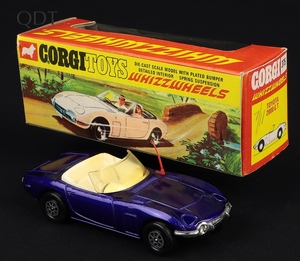 Corgi toys 375 toyota 2000 gt gg542 front