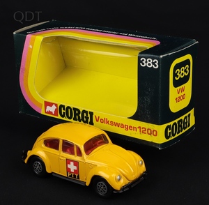 Corgi toys 383 volkswagen 1200 ptt gg543 front