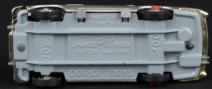 Corgi toys 270 james bond aston martin db5 gg546 base