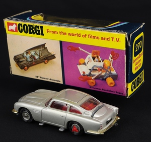 Corgi toys 270 james bond aston martin db5 gg546 back 