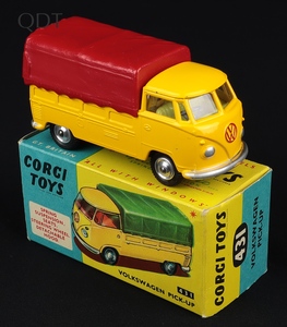 Corgi toys 431 volkswagen pick up gg577 front