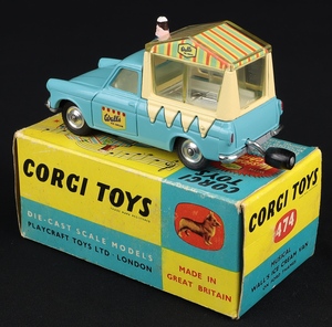 Corgi toys 474 musical wall's ice cream van gg581 back