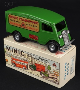 Minic models 103m short bonnet shutter van  transport gg590 front