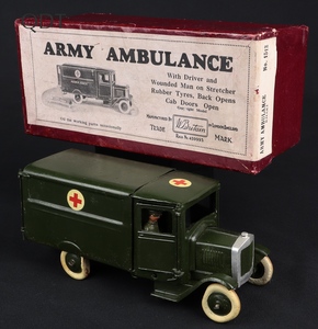 Britains 1512 army ambulance gg597 front