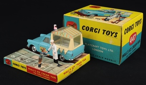 Corgi toys 447 wall's ice cream van gg615 back