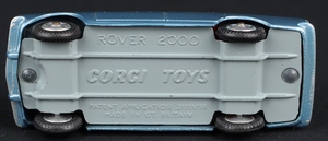 Corgi toys 252 rover 2000 cc101 base