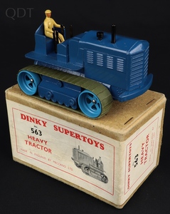 Dinky supertoys 563 heavy tractor gg619 front