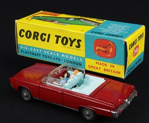 Corgi toys 246 chrysler imperial gg622 back