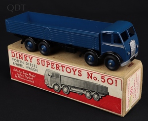 Dinky supertoys 501 foden diesel wagon gg644 front