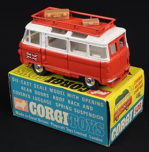 Corgi toys 508 holiday camp special commer bus gg648 back