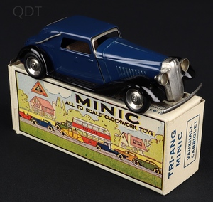 Tri ang minic models 19m vauxhall cabriolet gg658 front