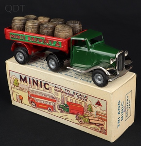 Tri ang minic 72m brewery lorry gg698 front