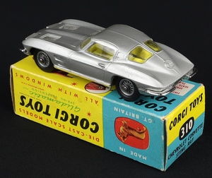 Corgi toys 310 corvette sting ray gg702 back