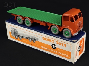 Dinky toys 502 foden flat truck gg711 front