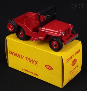 Dinky toys 405 universal jeep gg725 front