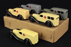 Dinky trade box 39f ambulance gg735 back