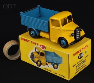 Dinky toys 410 bedford end tipper gg797 front