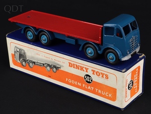 Dinky toys 502 foden flat truck gg837 front