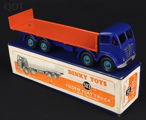 Dinky toys 503 foden tailboard gg838 front
