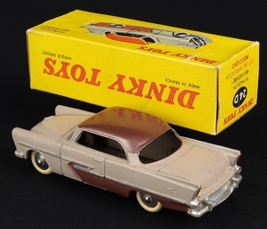 French dinky toys 24d plymouth belvedere gg850 back