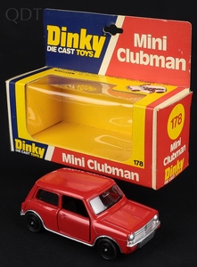 Dinky toys 178 mini clubman gg851 front