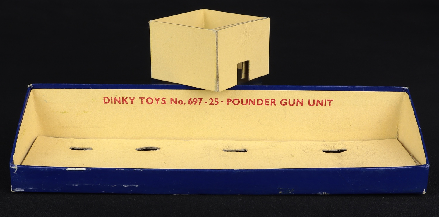 Dinky Toys 697 25-Pounder Field Gun Set - QDT