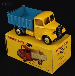 Dinky toys 25m 410 bedford end tipper gg861 front