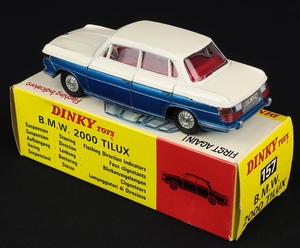 Dinky toys 157 bmw 2000 tilux gg867 back