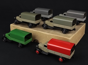 Trade box dinky toys 25b covered van gg870 back
