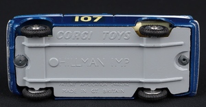 Corgi toys 328 hillman imp monte carlo 1966 gg886 base