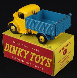 Dinky toys 410 bedford end tipper gg894 back