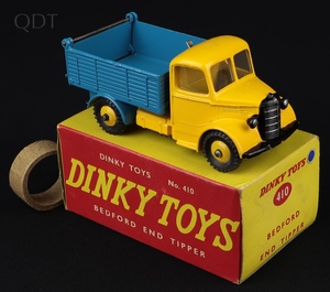 Dinky toys 410 bedford end tipper gg894 front