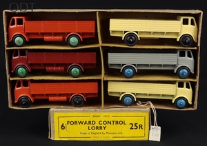 Trade box dinky toys 25r forward control lorry gg905 front