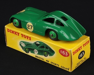 Dinky toys 163 bristol 450 sports coupe gg917 back