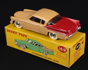 Dinky toys 169 studebaker golden hawk gg918 back