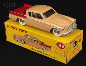 Dinky toys 169 studebaker golden hawk gg918 front