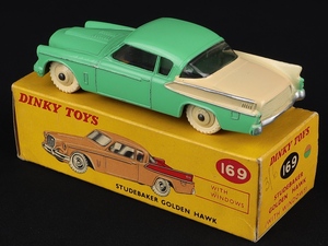 Dinky toys 169 studebaker golden hawk gg919 back