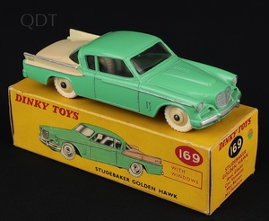 Dinky toys 169 studebaker golden hawk gg919 front