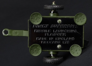 Dinky supertoys 666 missile erector vehicle corporal missile launching platform gg929 base 1