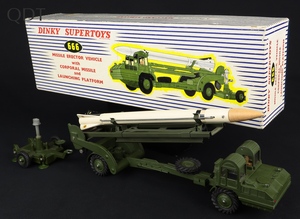 Dinky supertoys 666 missile erector vehicle corporal missile launching platform gg929 front