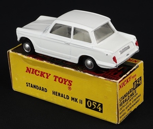 Nicky dinky toys 054 standard herald mk ii gg9323 back