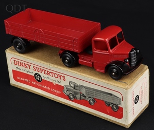 Dinky supertoys 521 bedford artic lorry gg950 front