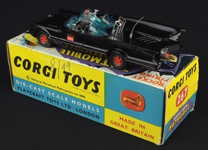 Corgi toys 267 batmobile gg960 back