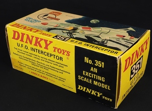 Dinky toys 351 ufo interceptor gg961 box