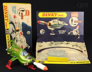 Dinky toys 351 ufo interceptor gg961 front